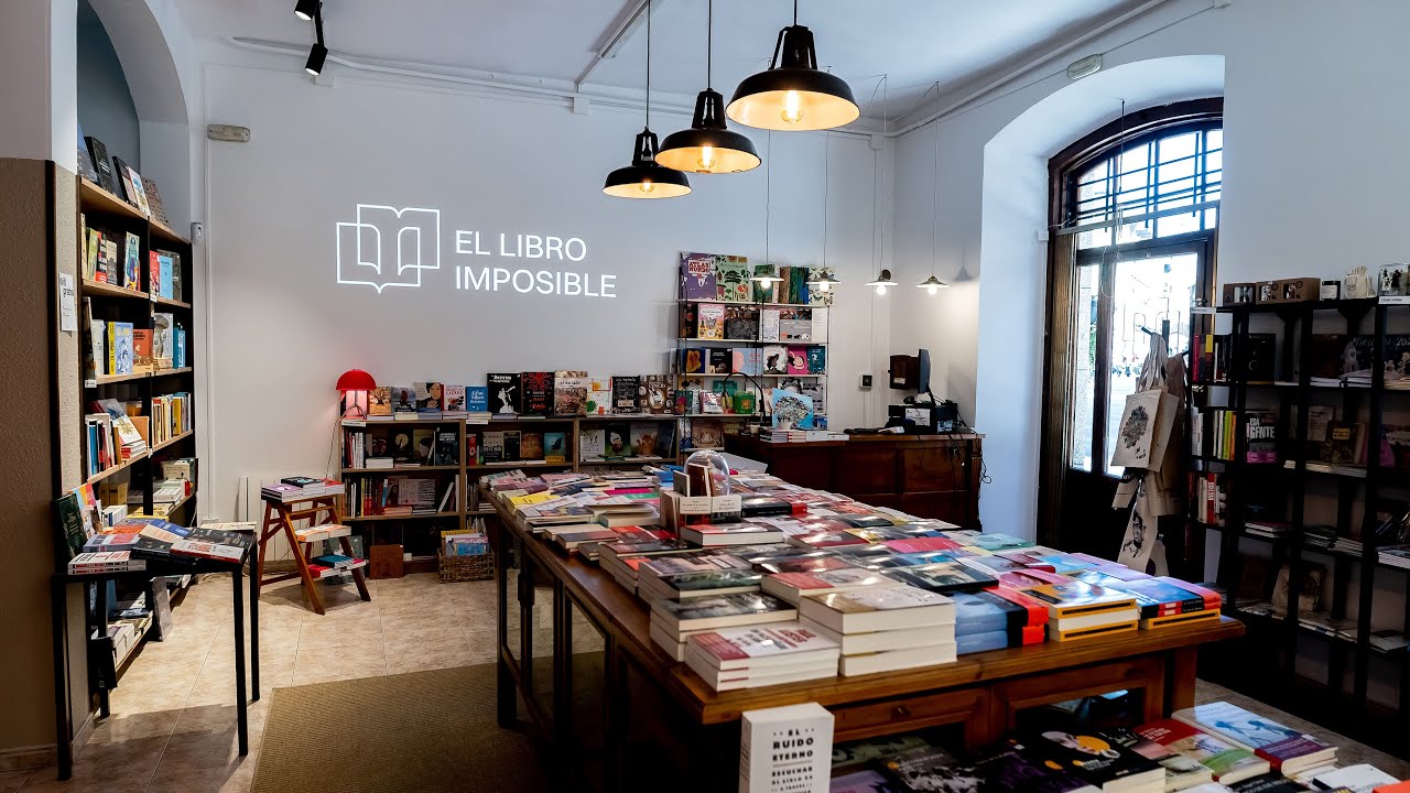 Fotografía de la librería El libro imposible